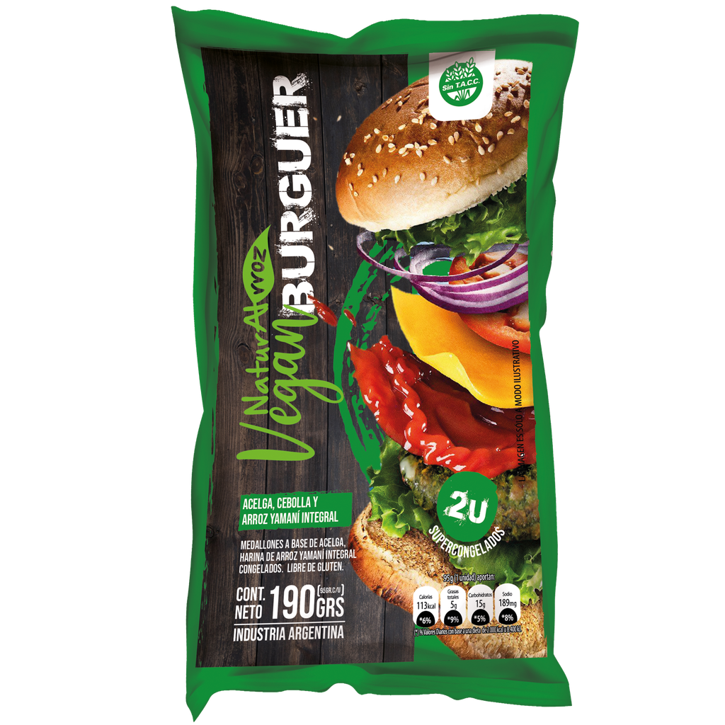 Medallones de ACELGA, cebolla y arroz x4u - Naturalrroz