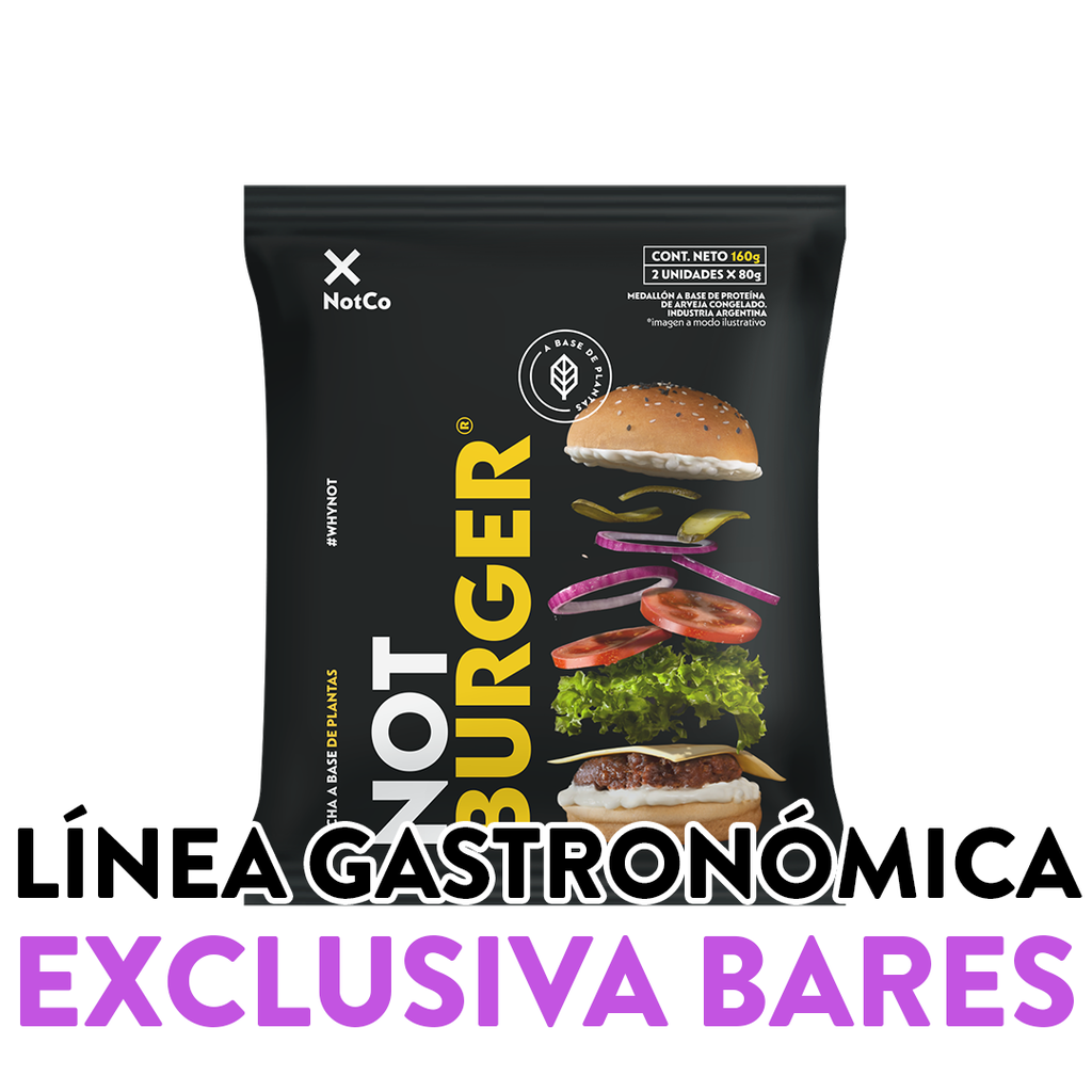 GASTRONOMICO - NotBurger clasica x31u x80g - NotCo