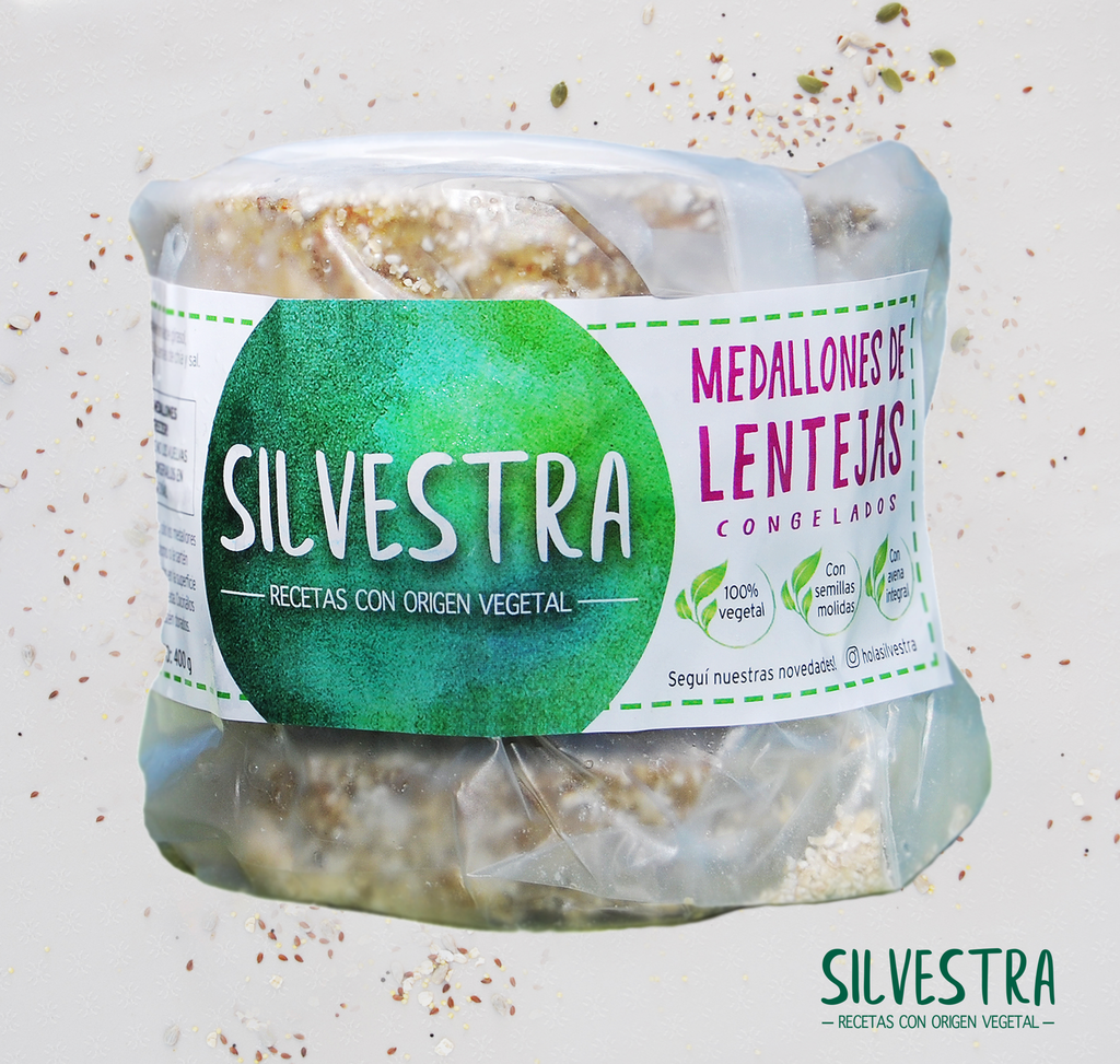 Medallones de LENTEJAS x4u - Silvestra