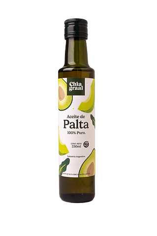 Aceite de PALTA puro x250ml - Chia graal