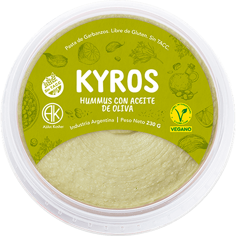 Hummus c/ACEITE de OLIVA - Kyros