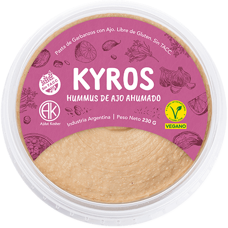 Hummus de AJO AHUMADO - Kyros