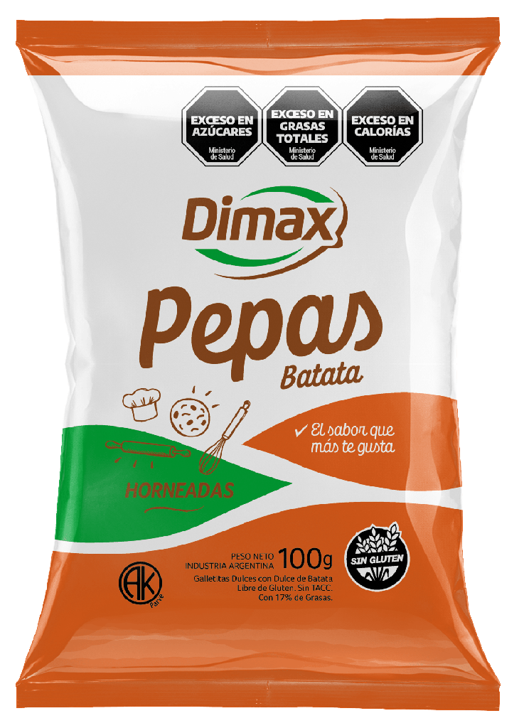 Pepas de BATATA x100g - Dimax