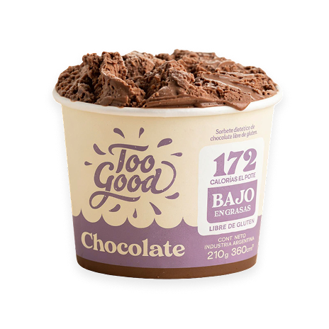 Helado BAJO en CALORIAS - CHOCOLATE - Too Good
