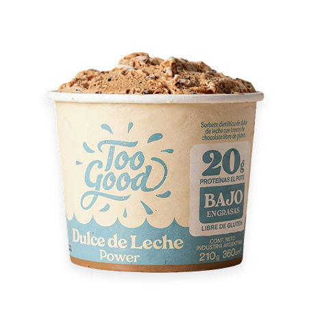 Helado PROTEICO - DDL GRANIZADO POWER - Too Good