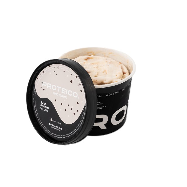 Helado proteico x250g - COCO c/DDL - Holsom