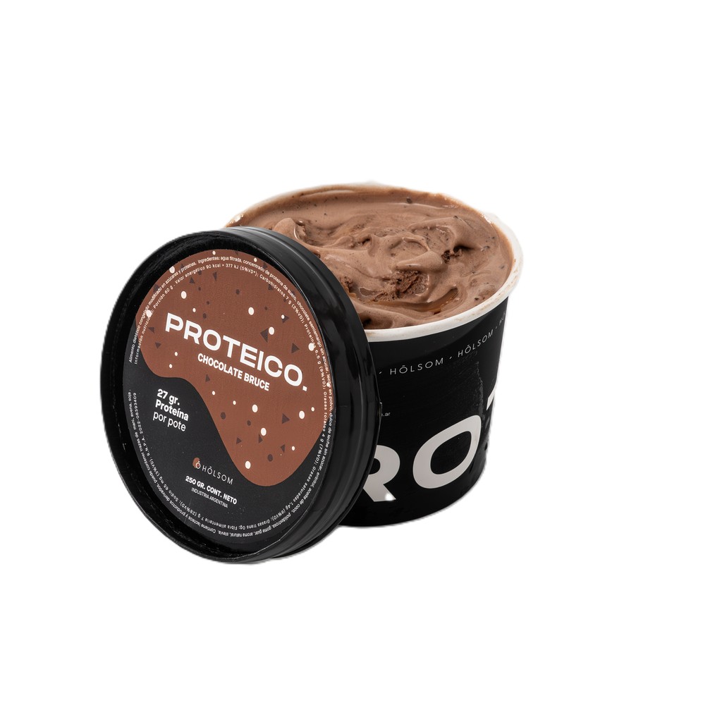 Helado proteico x250g - CHOCOLATE bruce - Holsom