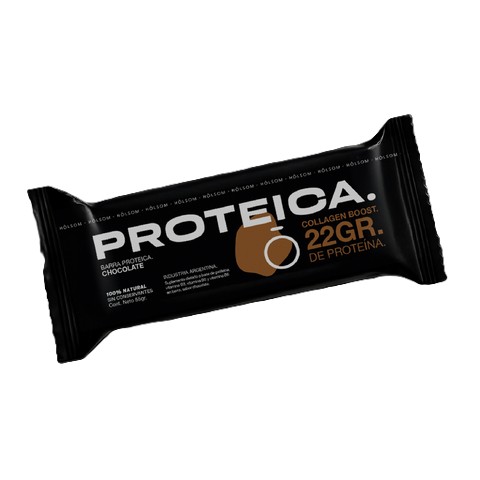 Caja x12 barritas proteicas - CHOCOLATE - Holsom