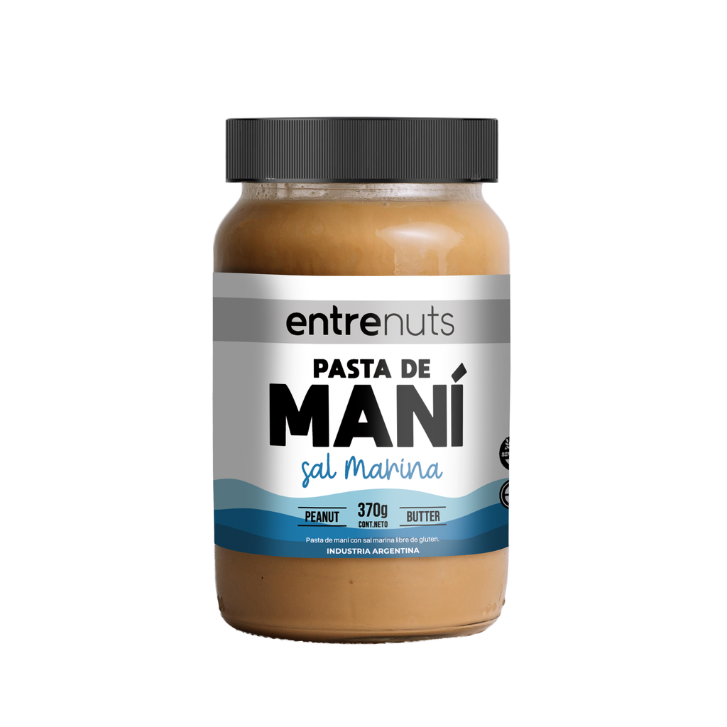 Pasta de mani c/SAL MARINA x370g - Entrenuts