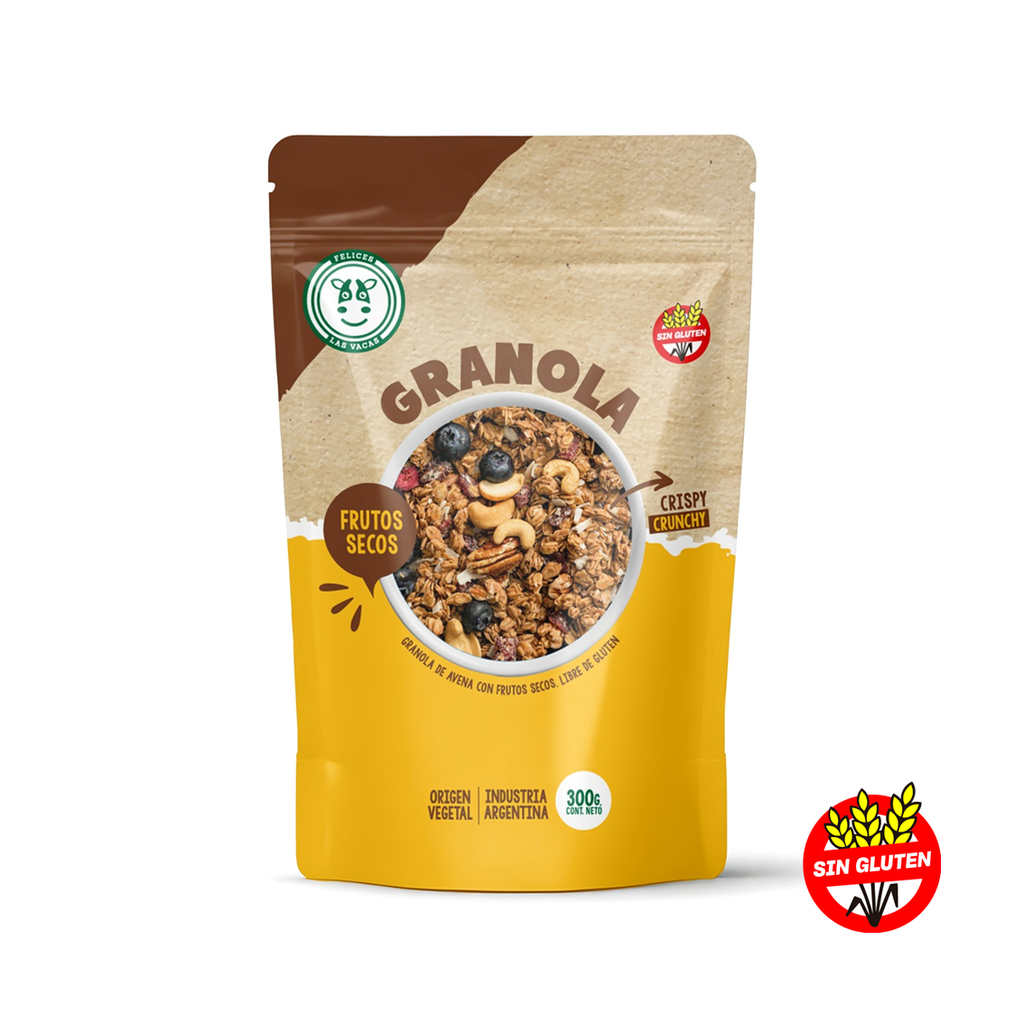 Granola c/FRUTOS SECOS x300g - Felices