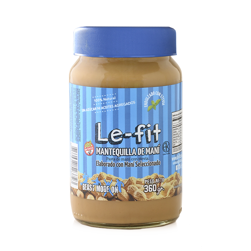 Pasta de mani c/STEVIA - LeFit
