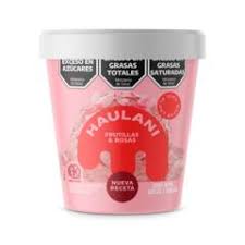 Helado de FRUTILLA y ROSAS - Haulani