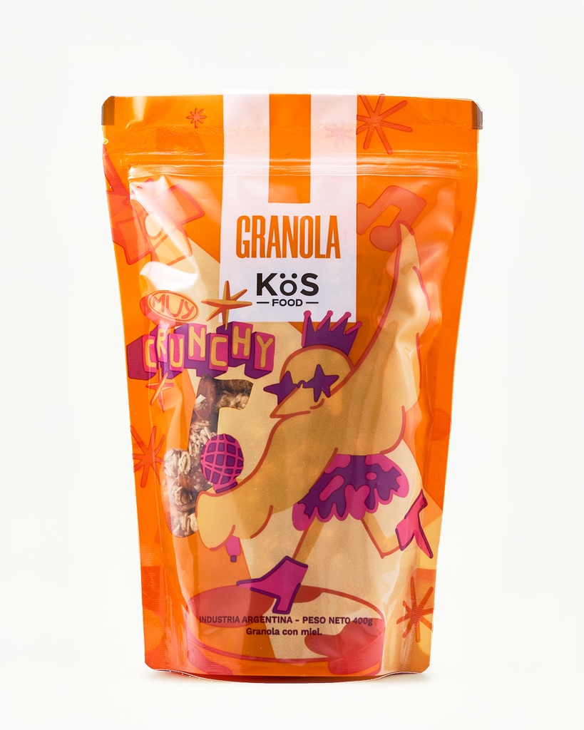 Granola CRUNCHY x400g - Kos