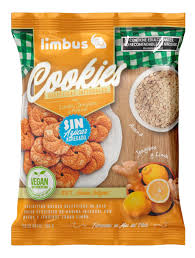Galletitas integrales de AVENA, JENGIBRE y LIMON - Limbus