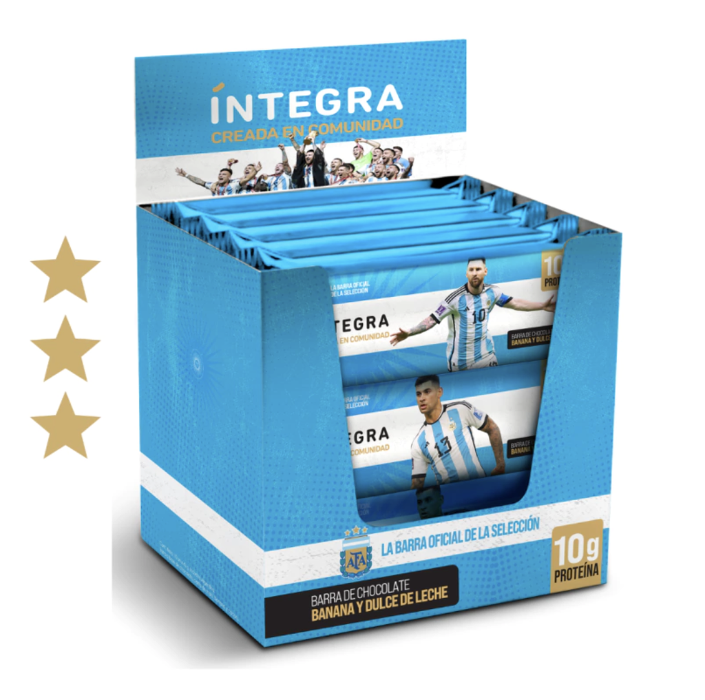 Caja x12 barritas - BANANA y DDL - AFA  - Integra