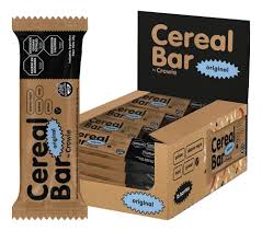 [2606] Caja x12 barras - CEREAL sabor ORIGINAL - Crowie