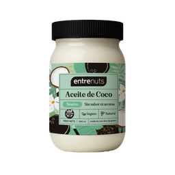 [2021] Aceite de coco NEUTRO x500cc - Entrenuts