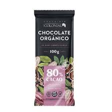 [1313] Caja x10u - Barra chocolate 80% ORGANICO x100g - Colonial