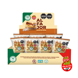 [187] Caja x12 alfajores - MAICENA - Felices